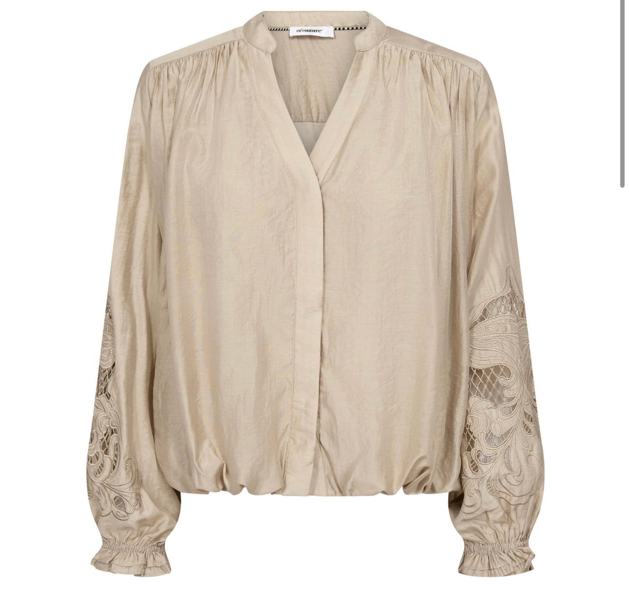 CCdelin balloon shirt - beige