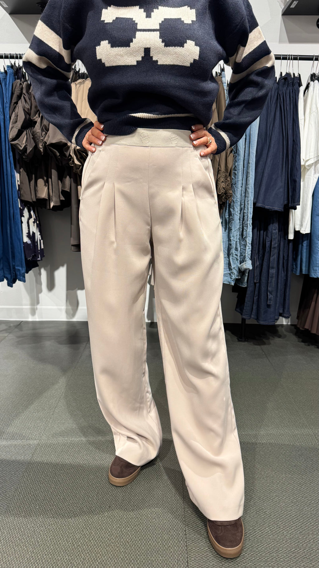 CloeGO pants - sand