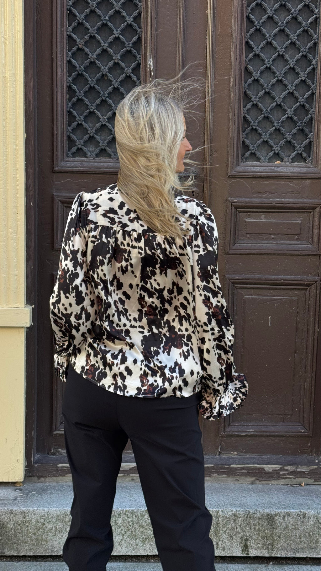 Melba Pleat Blouse