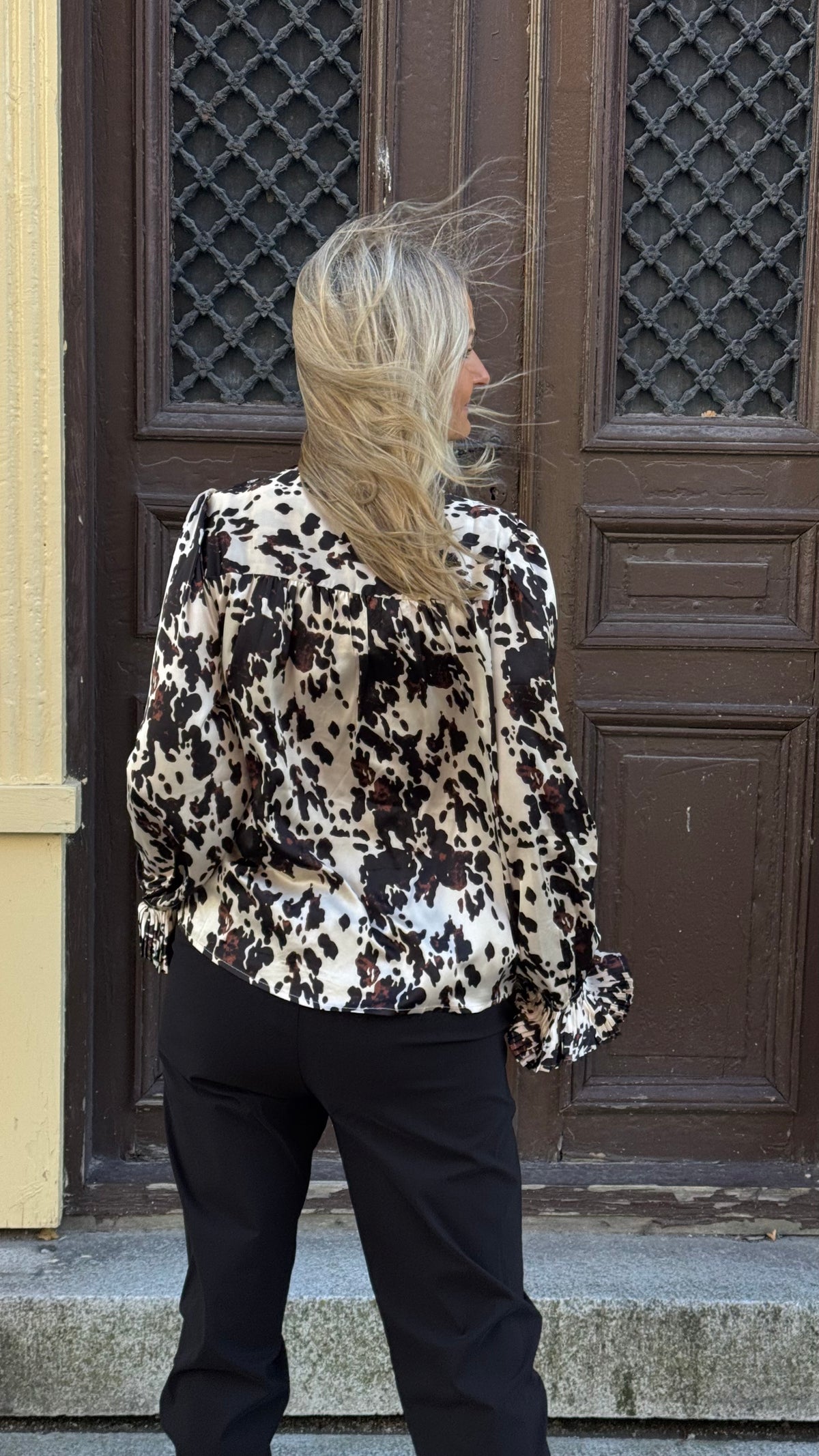 Melba Pleat Blouse