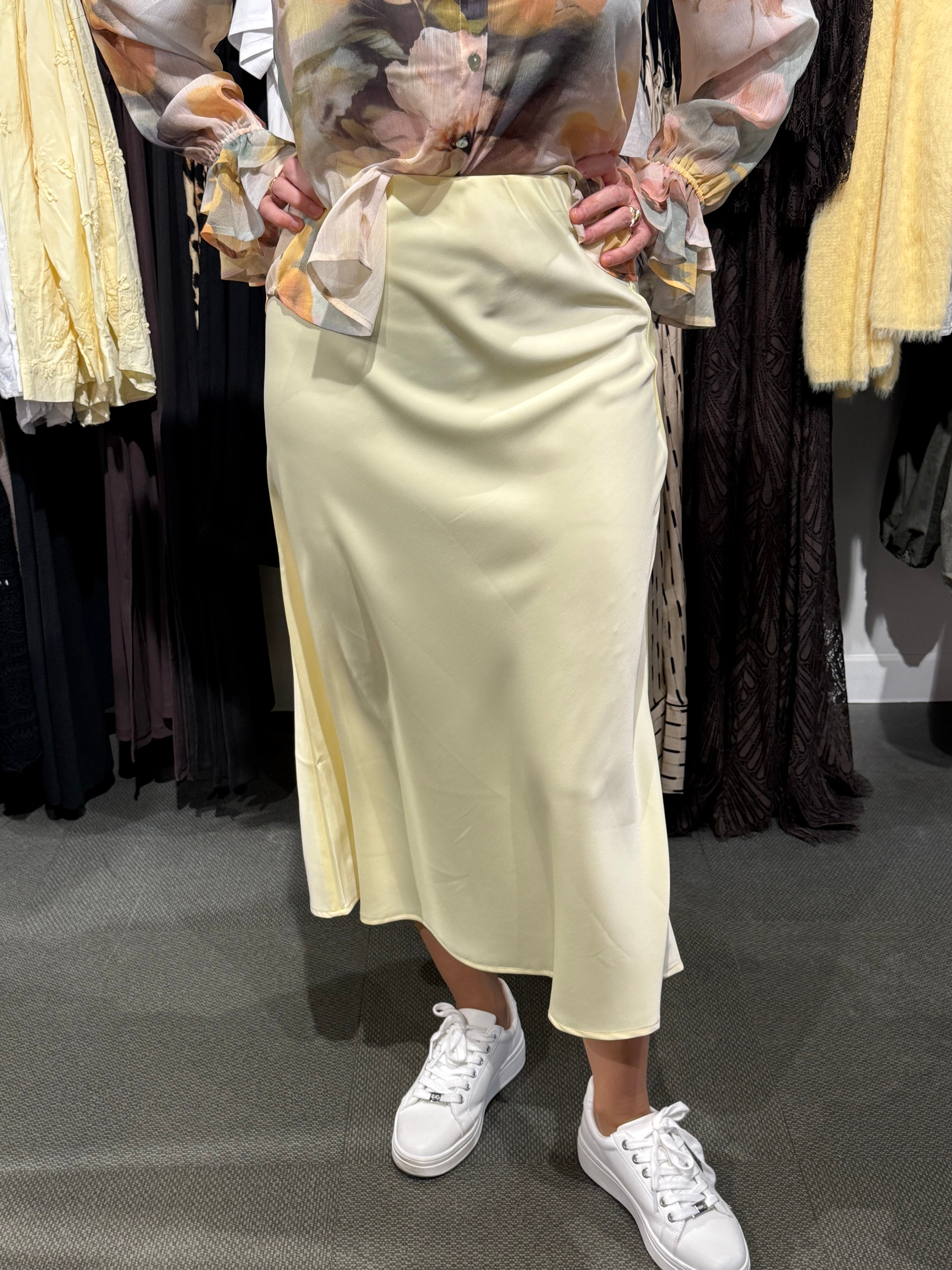Pella kjol yellow