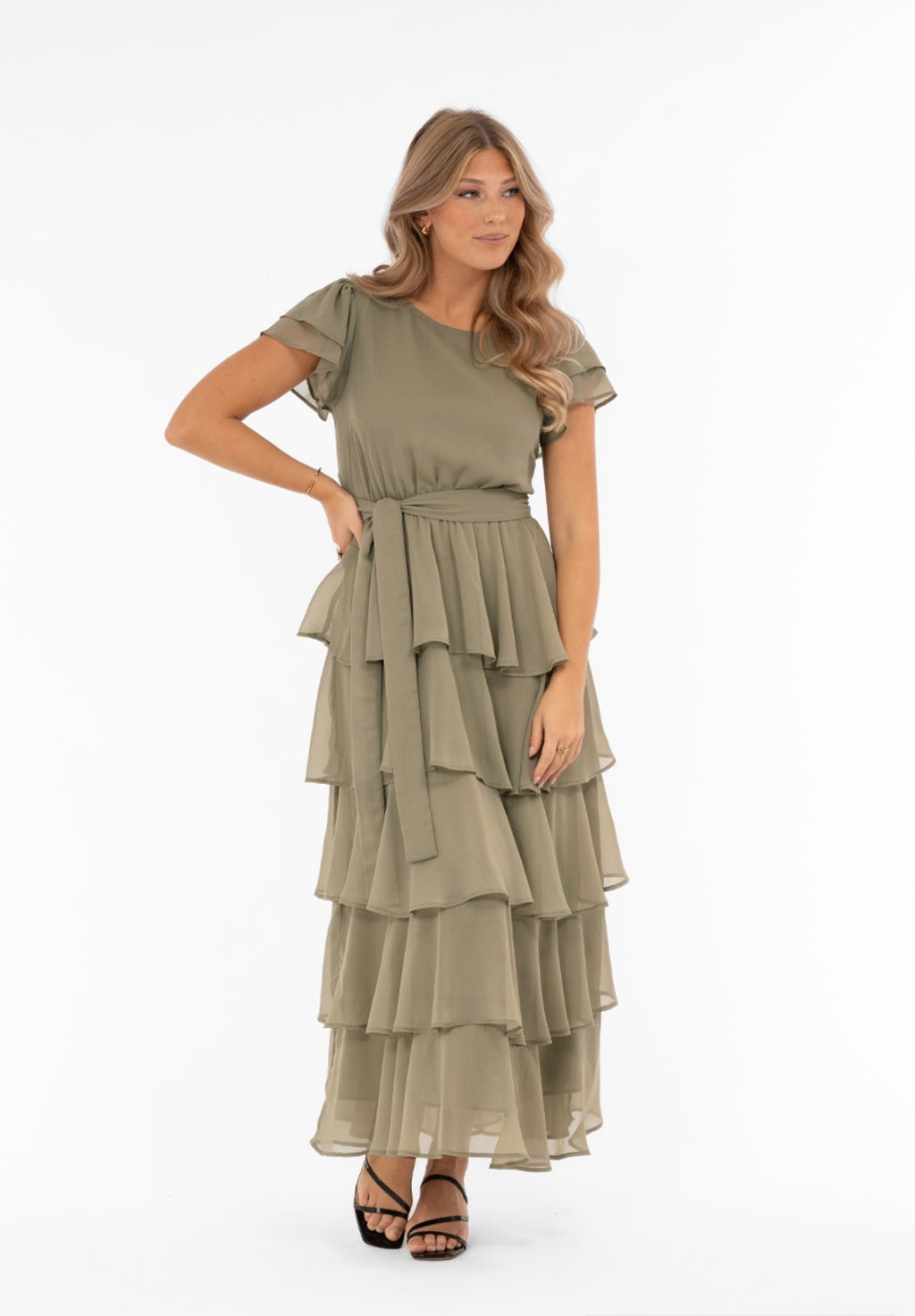 DAWN DRESS SAGE GREEN