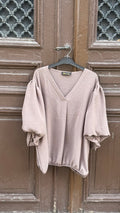 Wilma topp - taupe