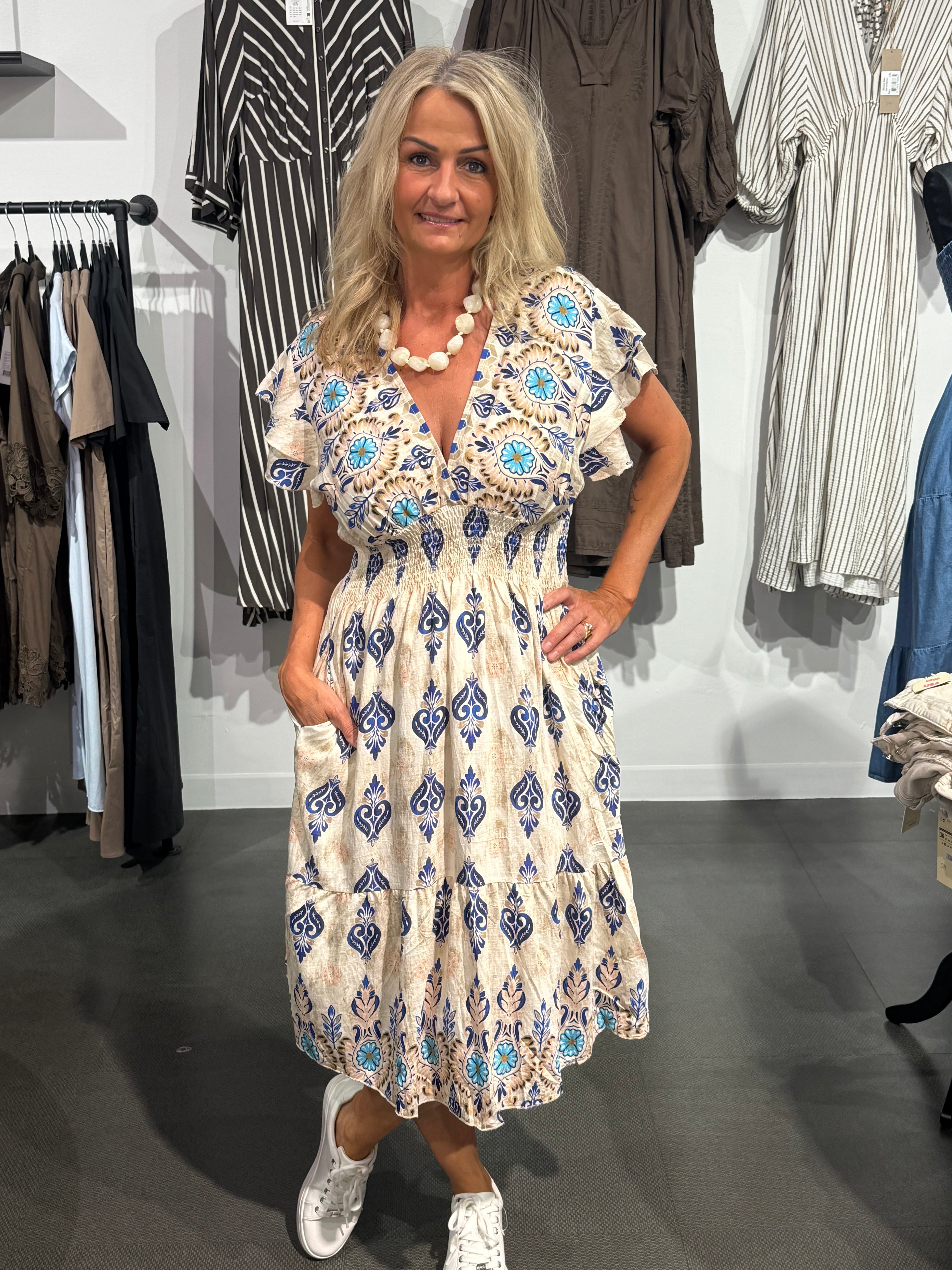 Wera dress- blue