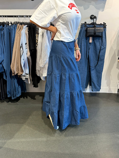 Chambre skirt denim