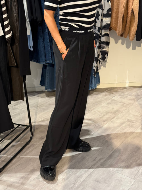 CC Amina logo pant - black