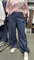 Ganja loose pant - denim