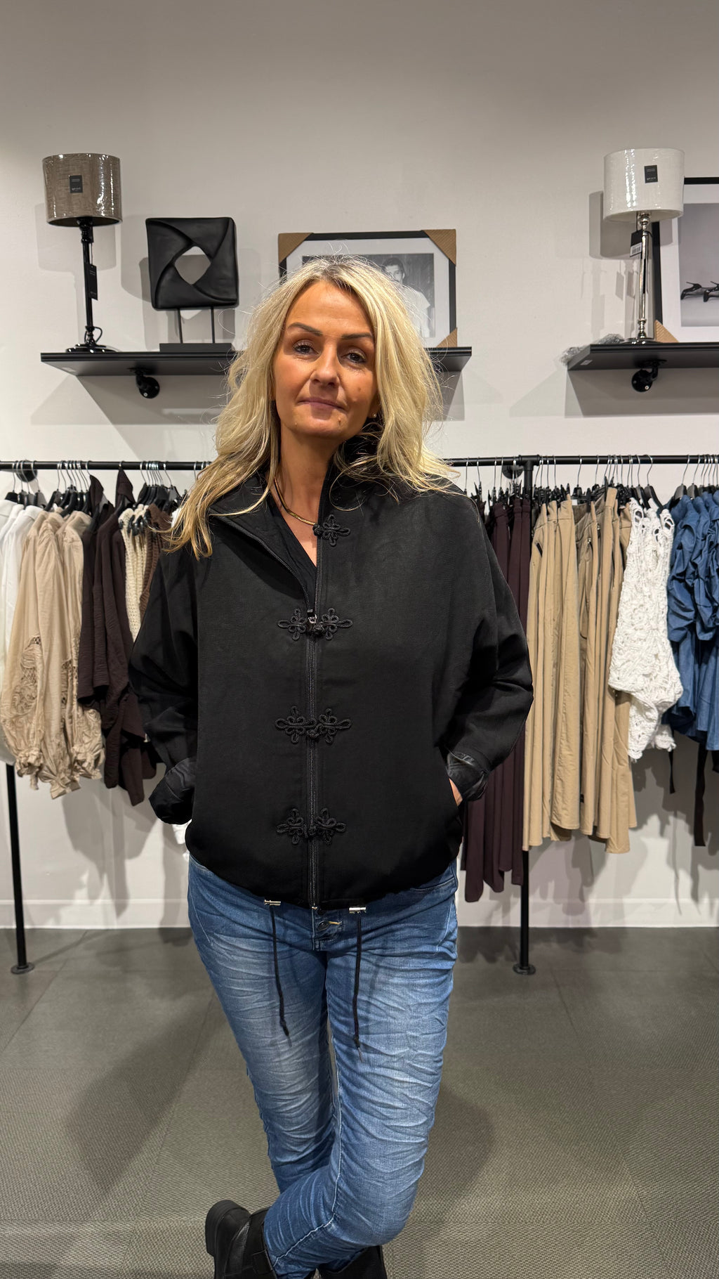 Mila jacket - black