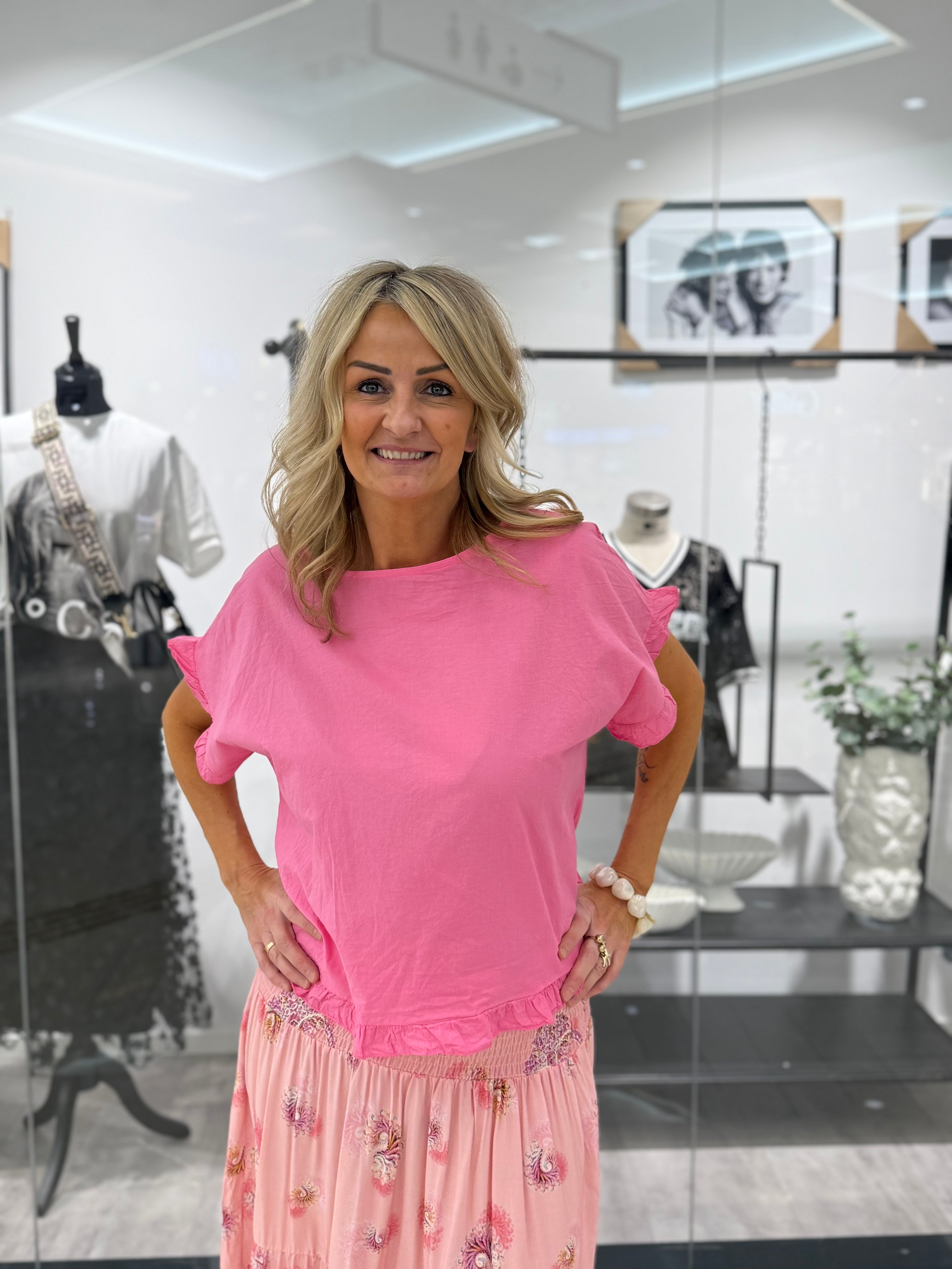 MDCKASIMIRA TOPP - PINK