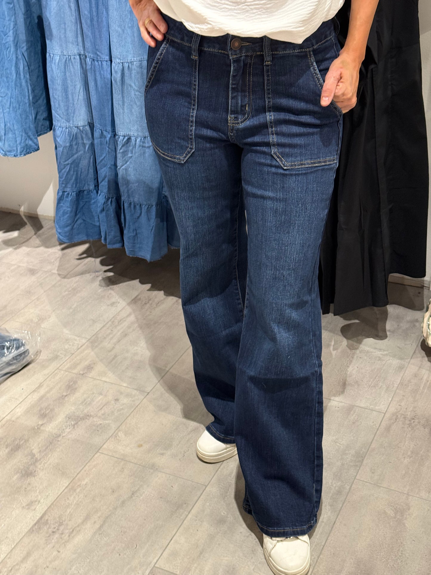 Toxik jeans mörkblå
