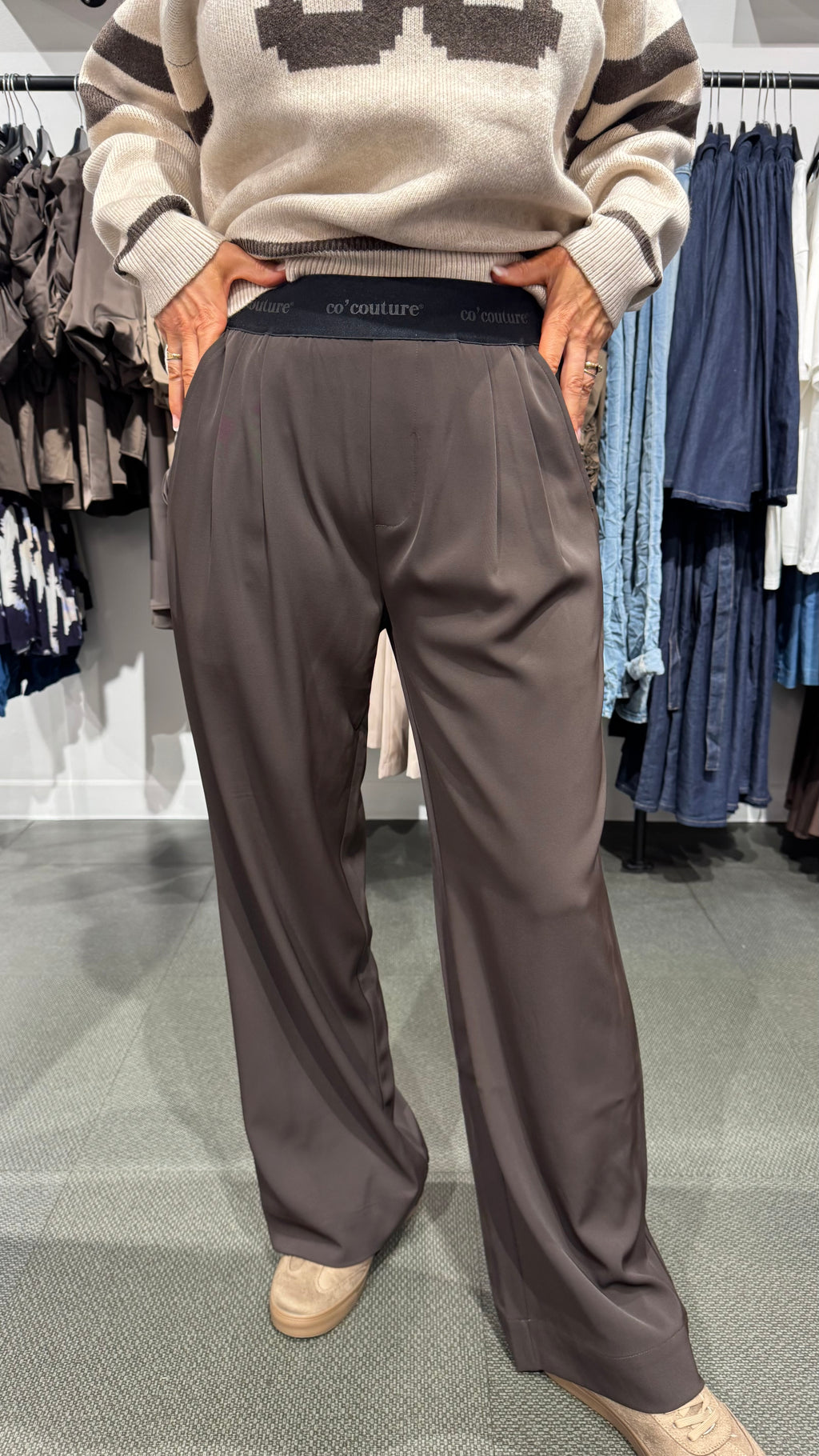CC Logo Pant - Brown