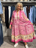 My dress - cerise