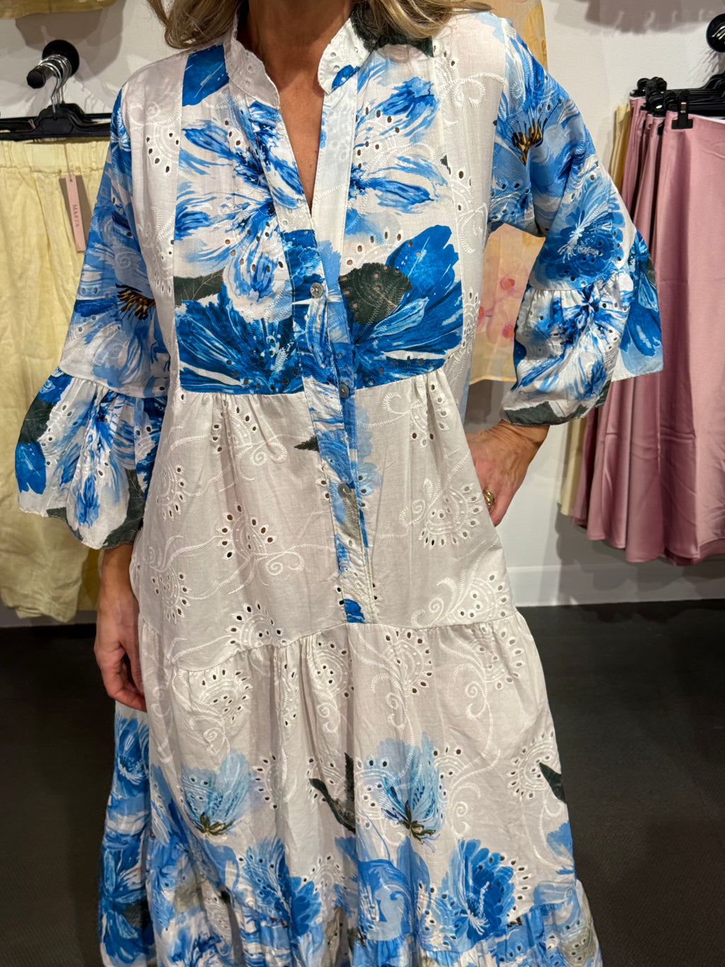 Linn dress - blå