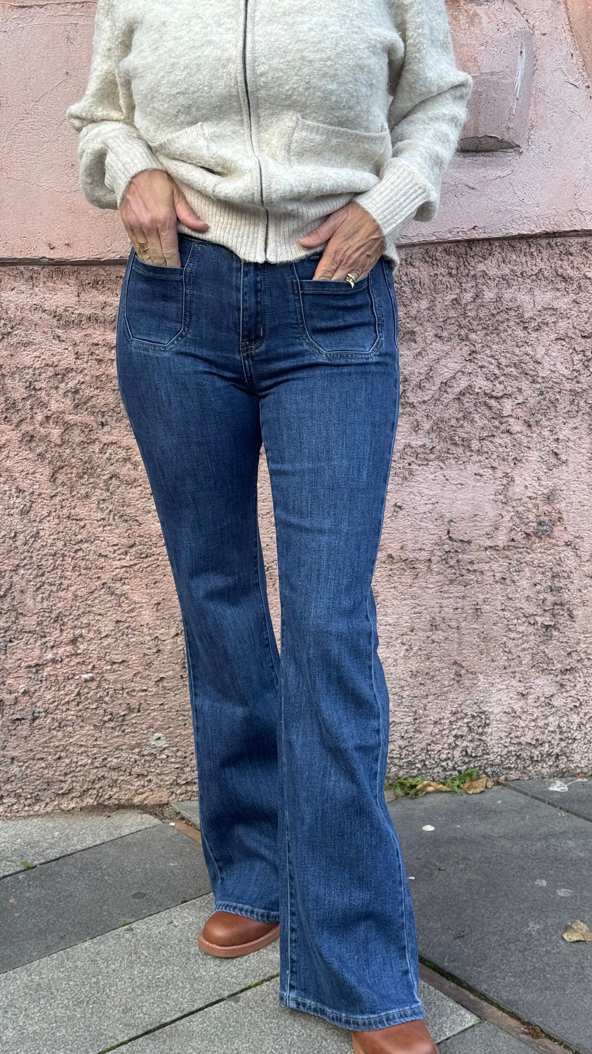 TOXIK FLARE POCKET - MEDIUM WASH