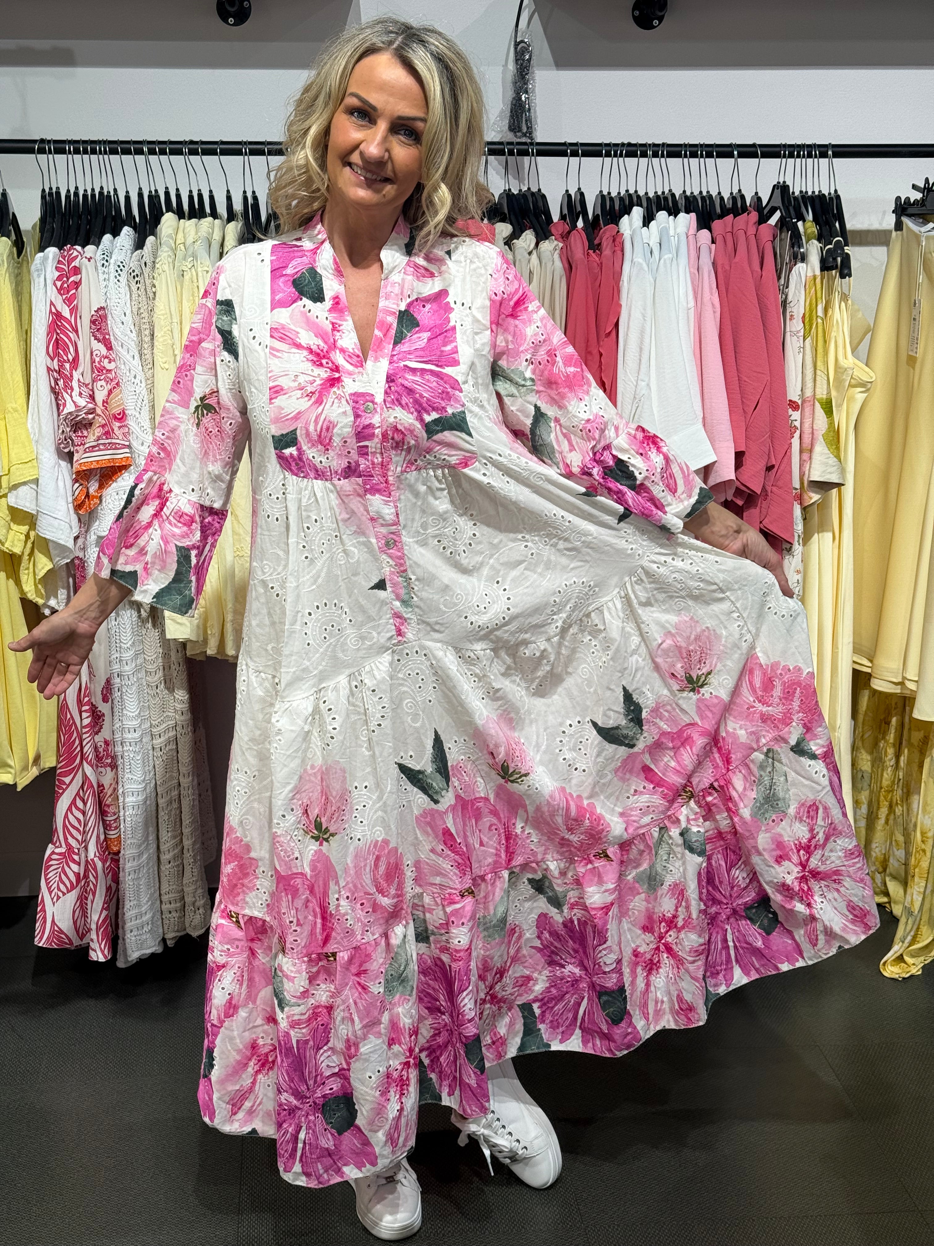 Linn dress- pink