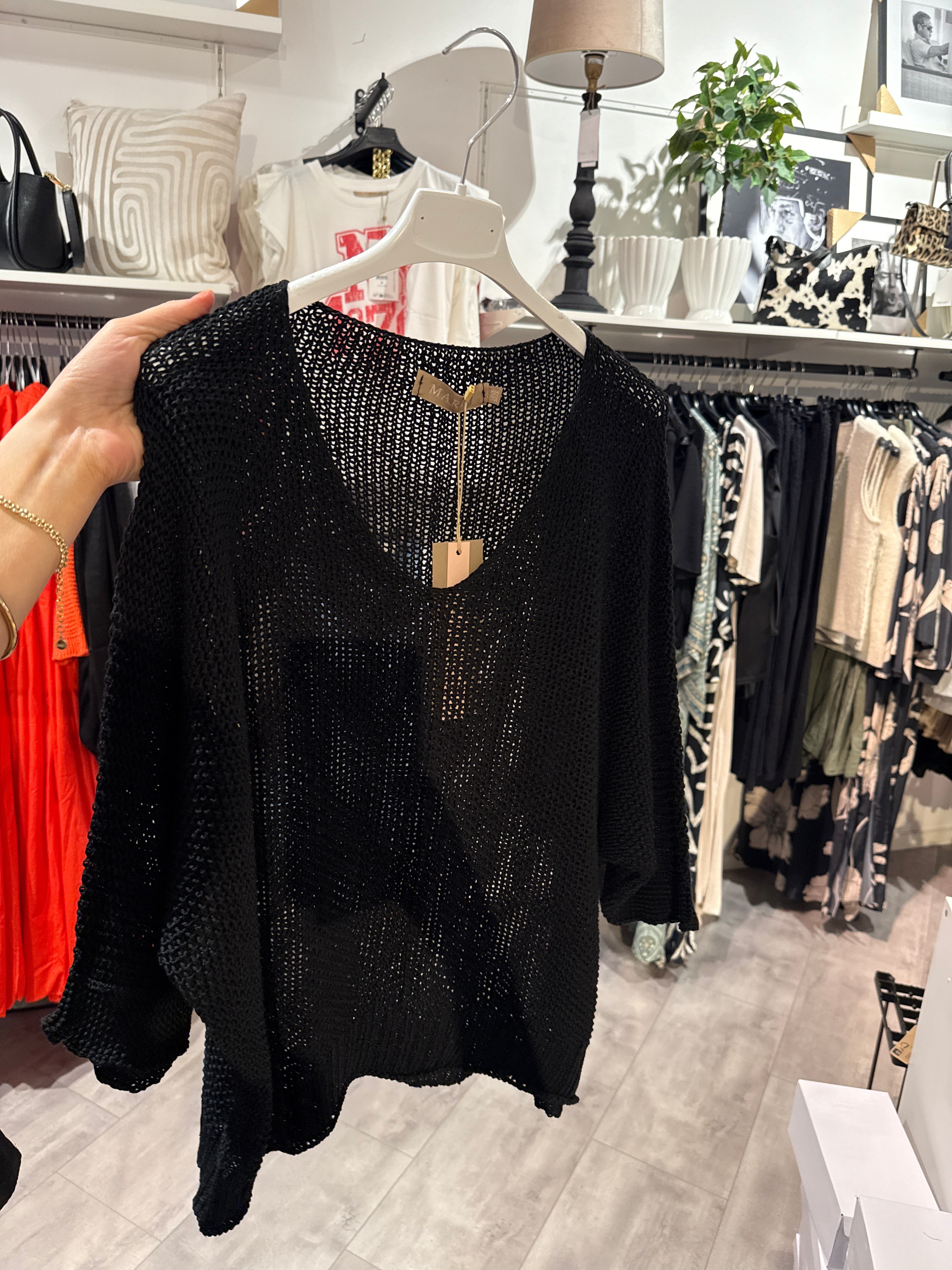 Betina Knit svart
