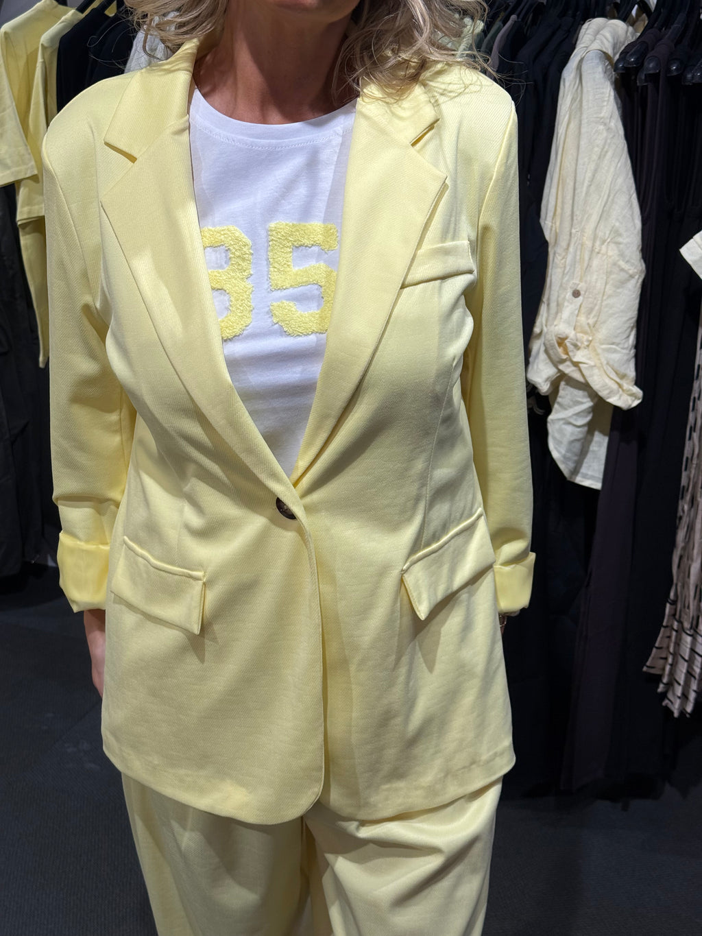 MdcAnela blazer - yellow