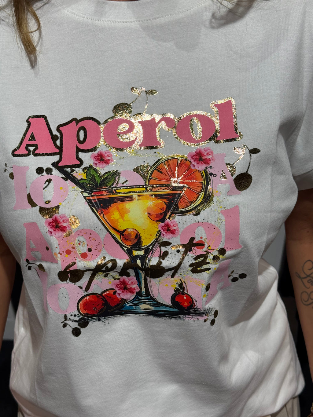 T-shirt- aperol