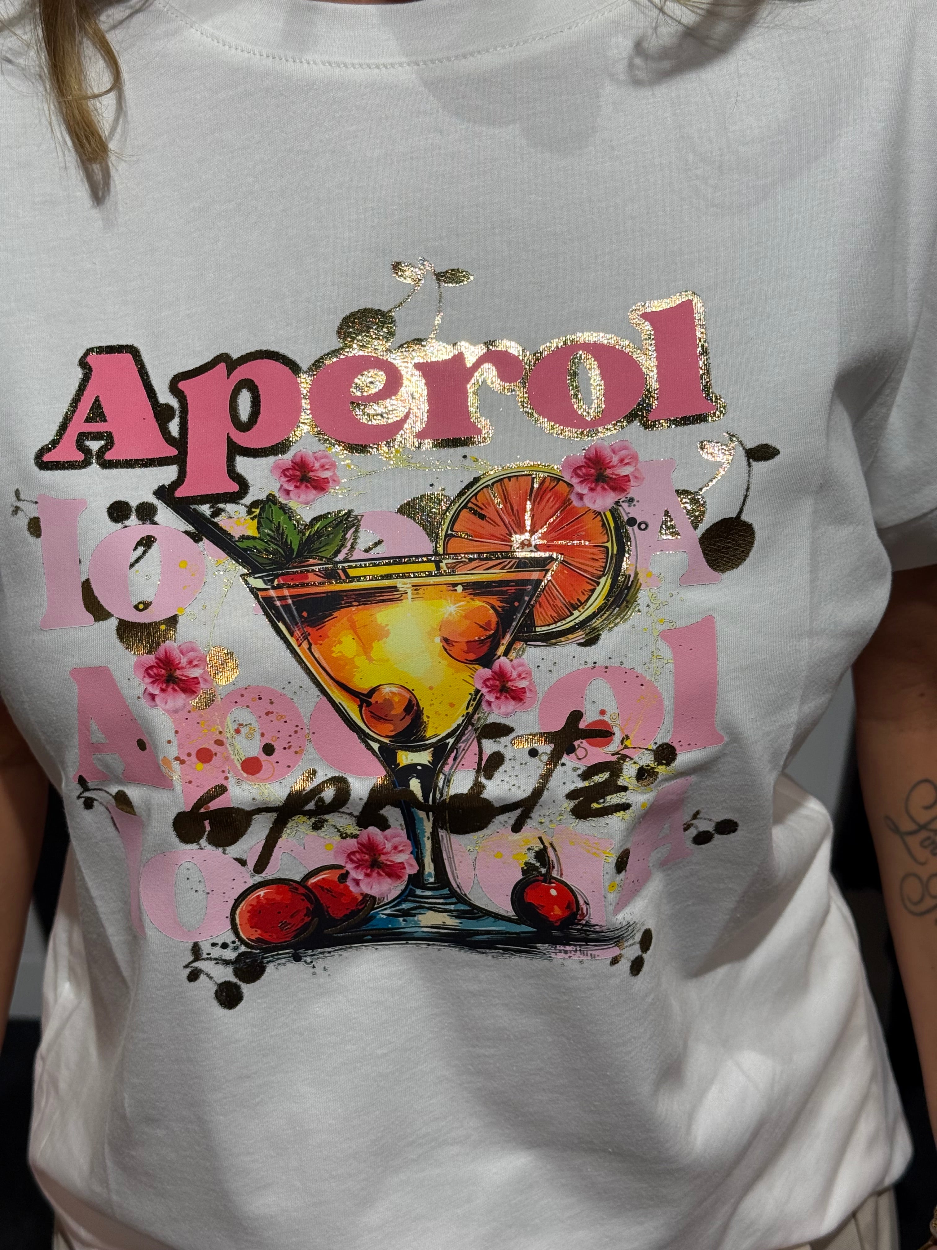 T-shirt- aperol