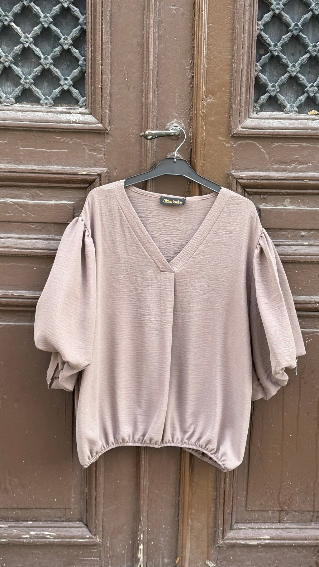 Wilma topp - taupe
