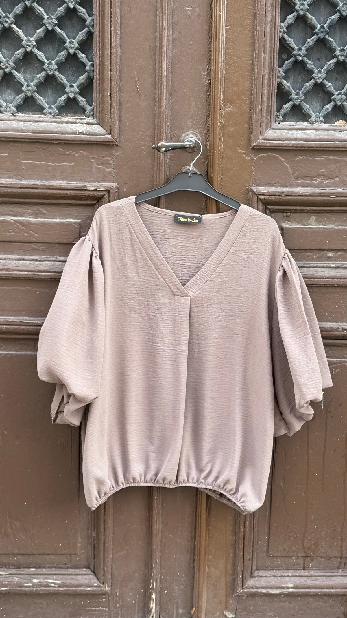Wilma topp - taupe
