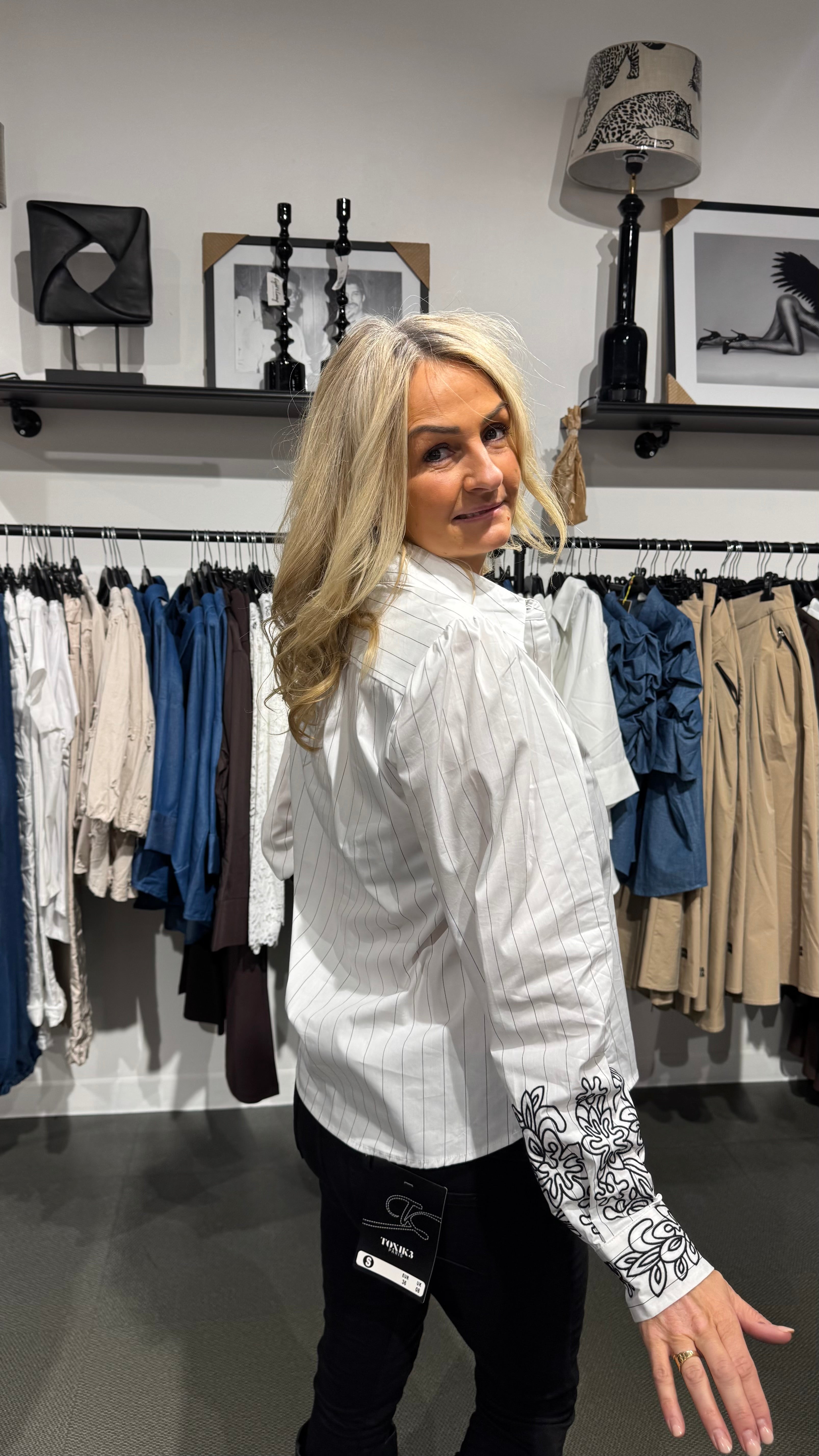 Sigga embroidery shirt