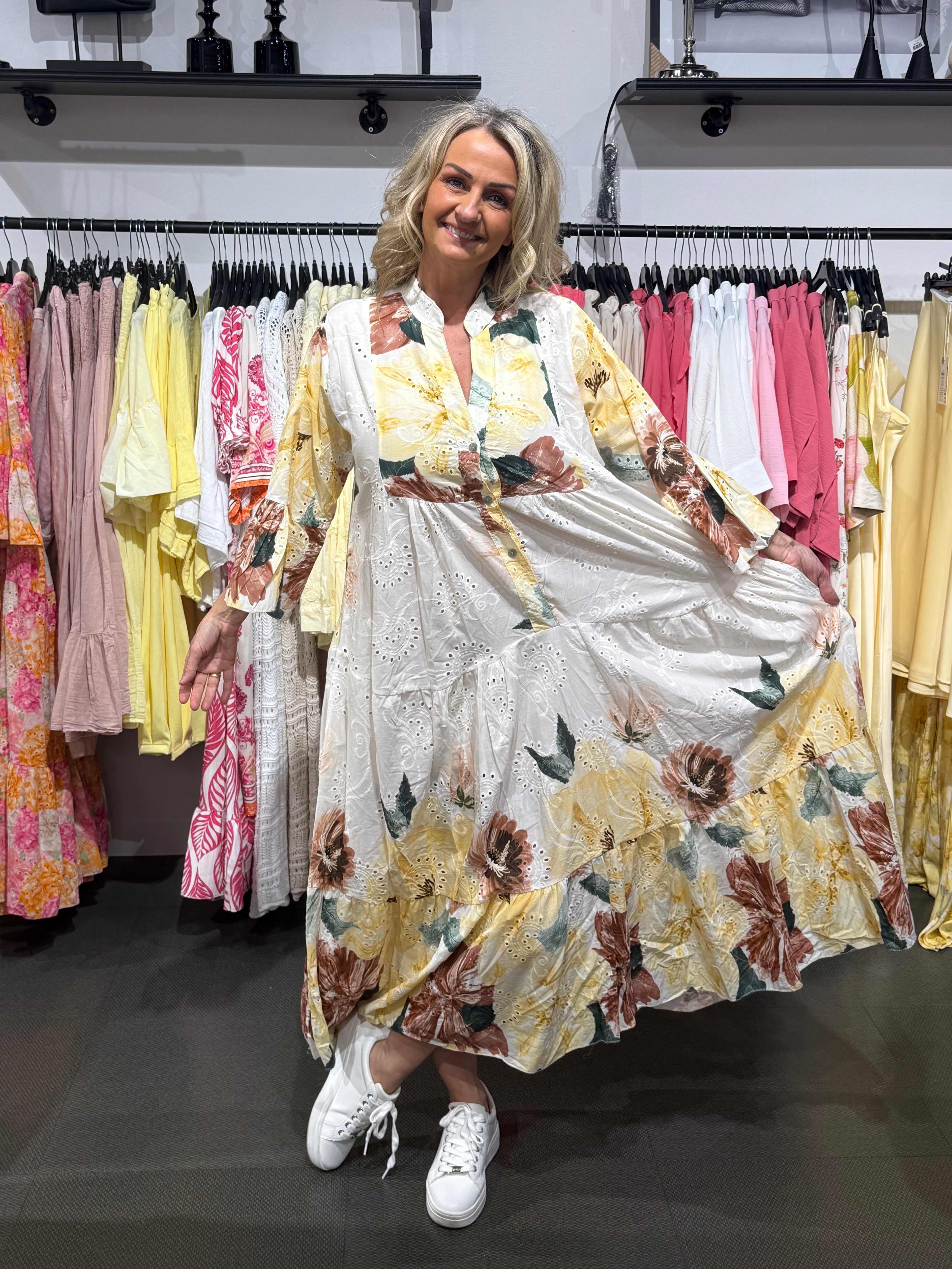 Linn dress- yellow
