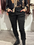Miracle pants, glossy black