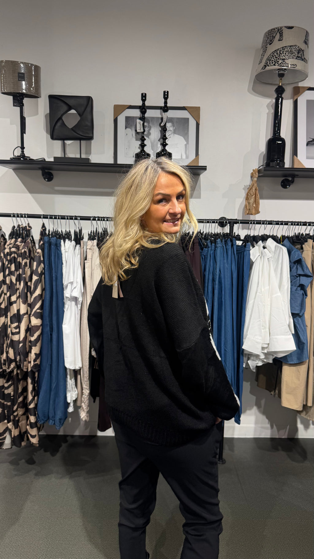 Mdcaria knit - black