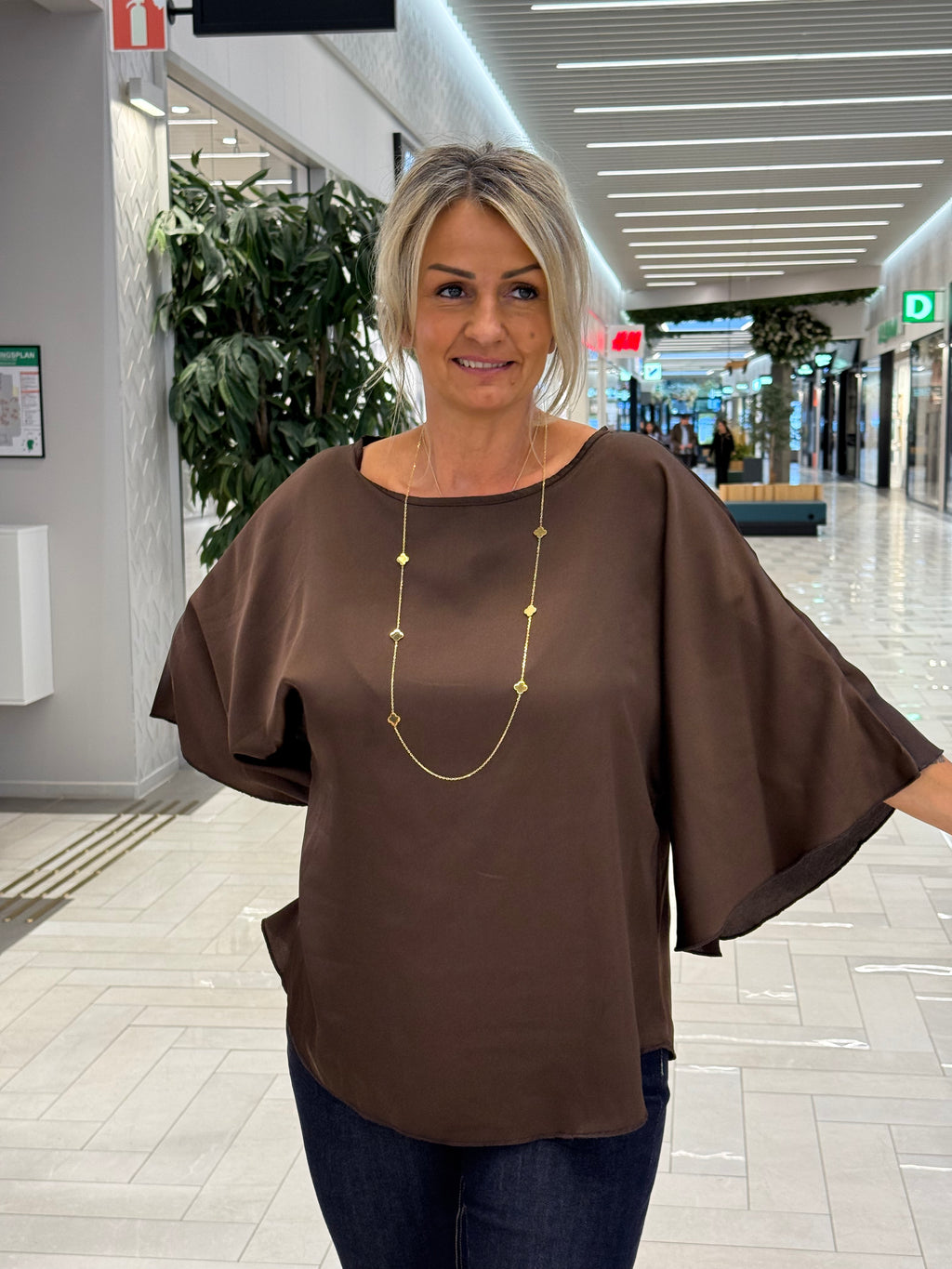 Blank top brown