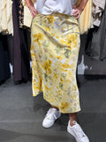 Pella kjol- Flower/yellow