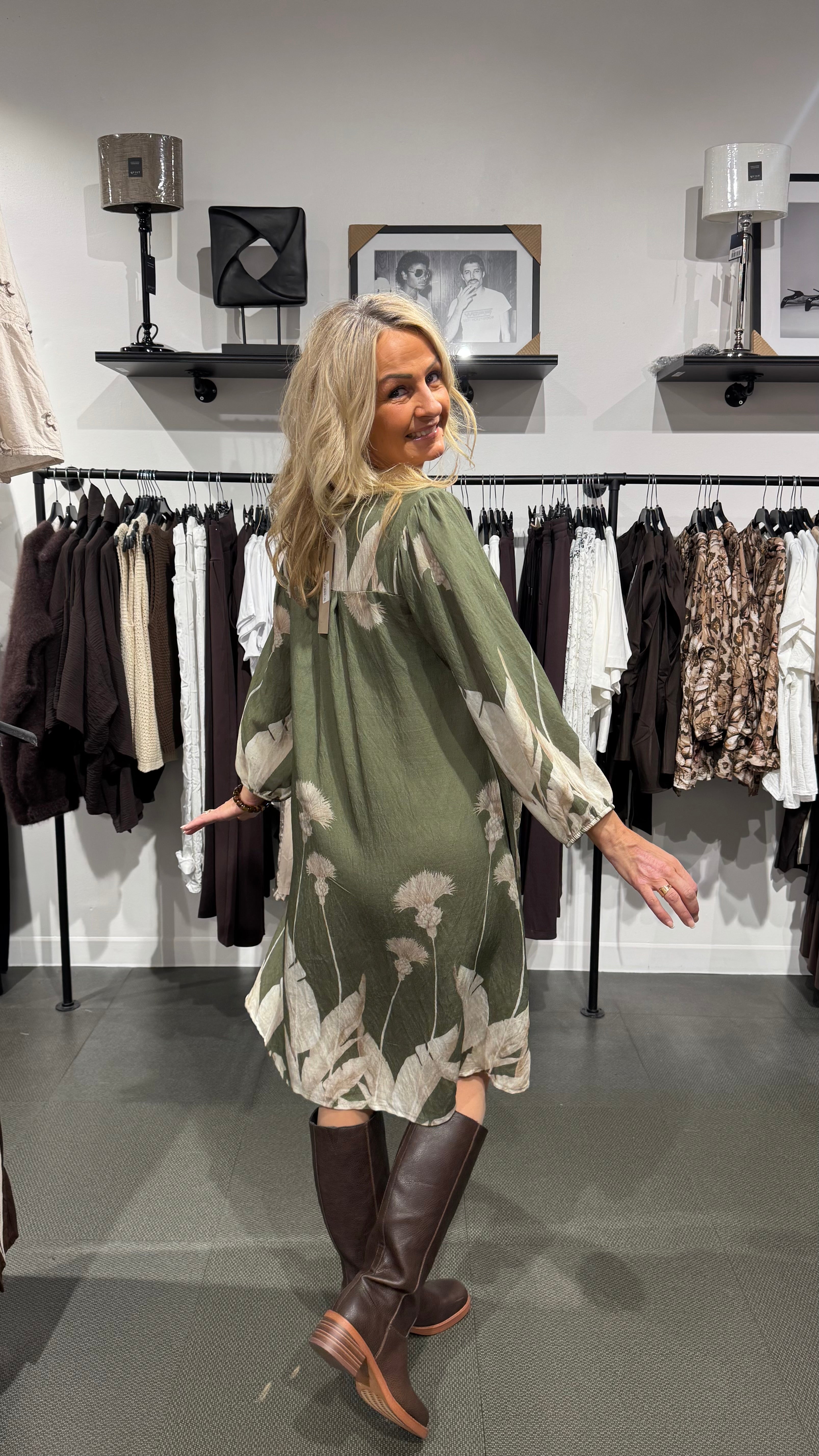 MdcVerbena Dress - grön