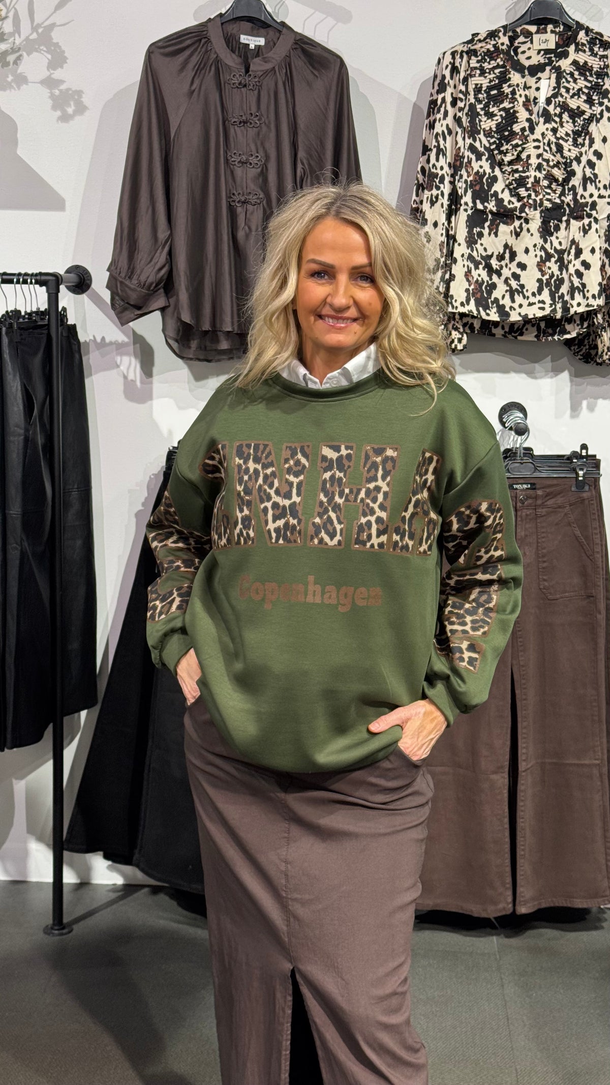 Mdcsevilla Sweatshirt - leo grön