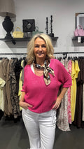 Betina Knit cerise