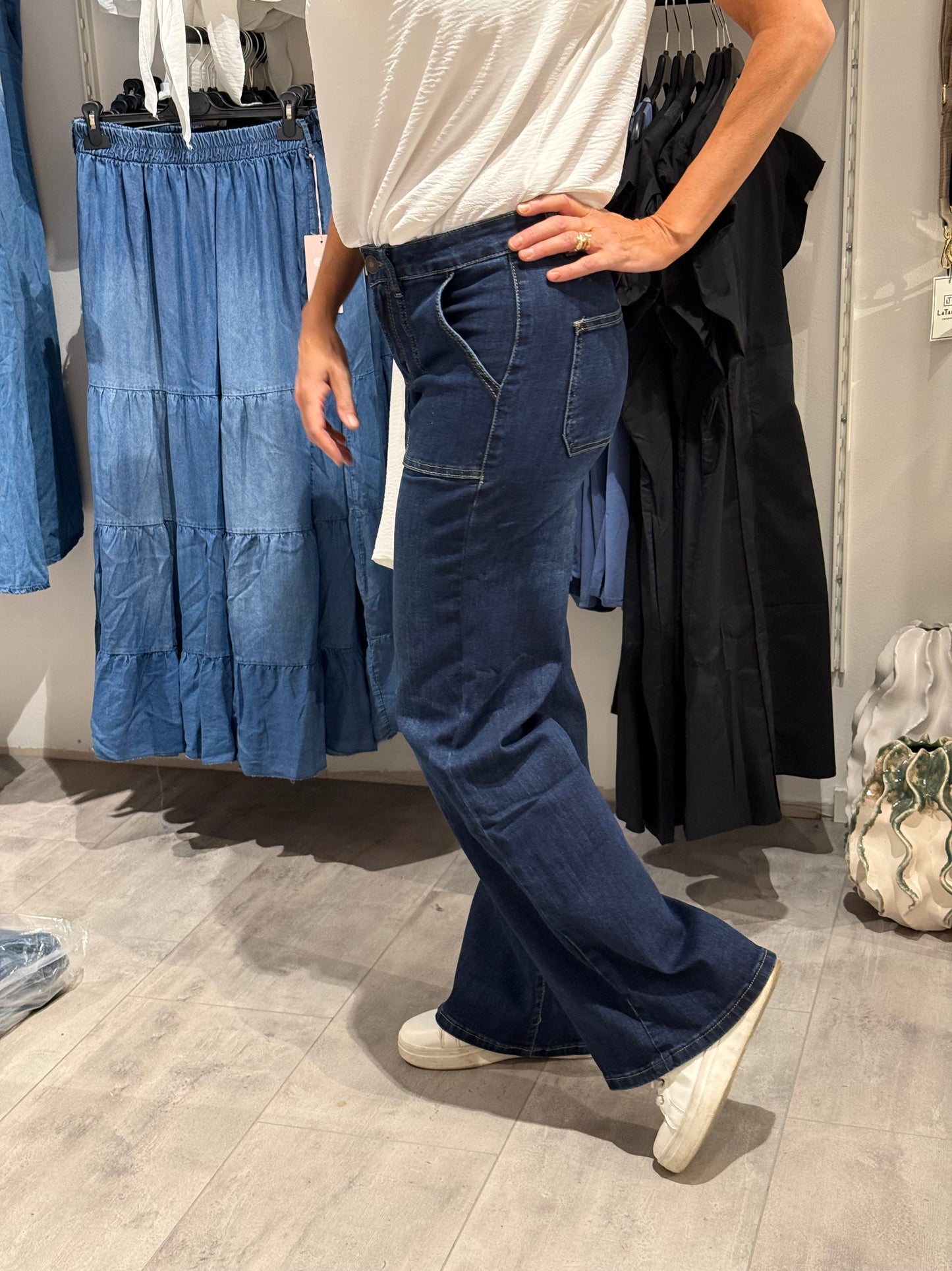 Toxik jeans mörkblå