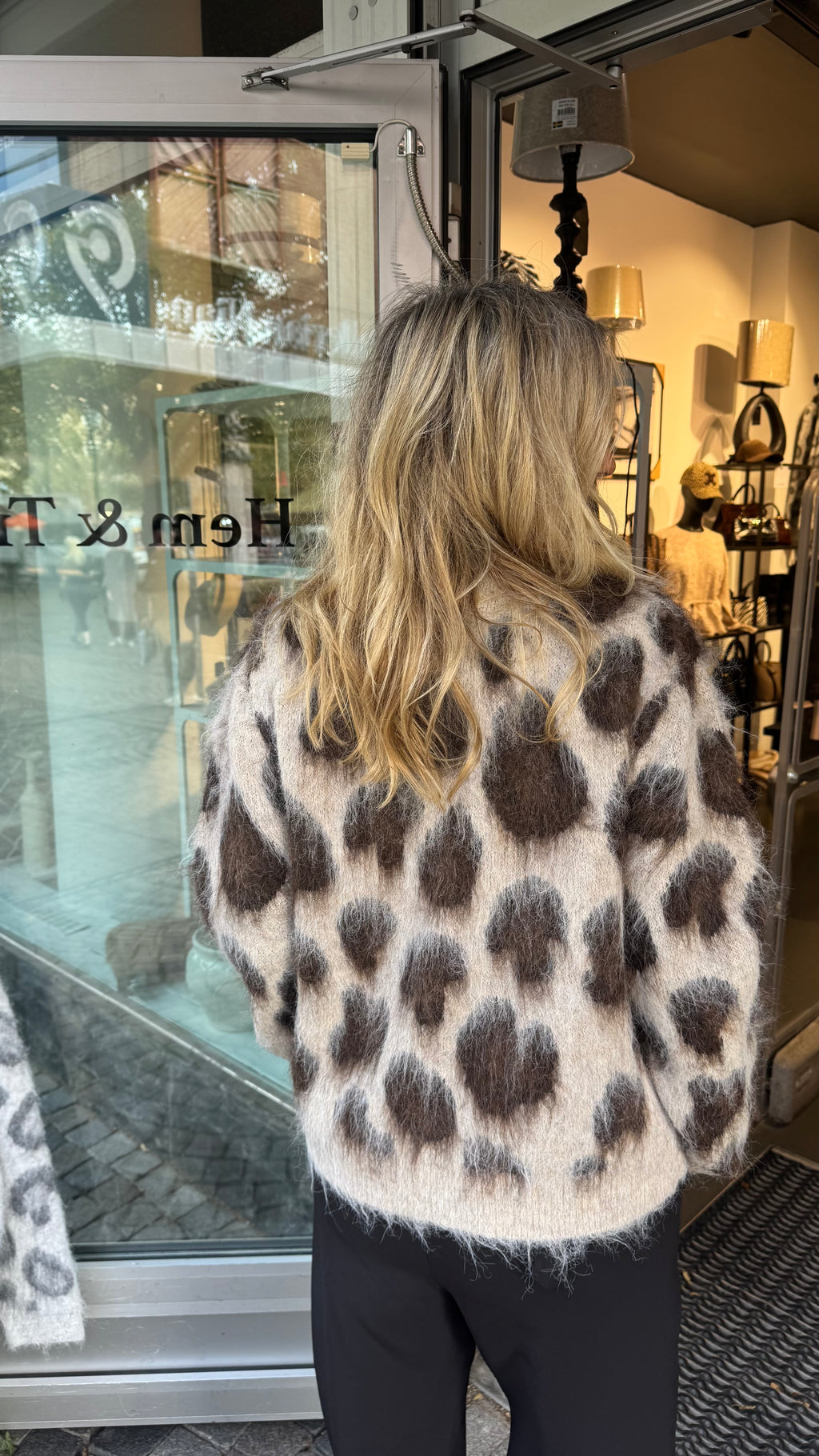 Cardigan leo - Brown