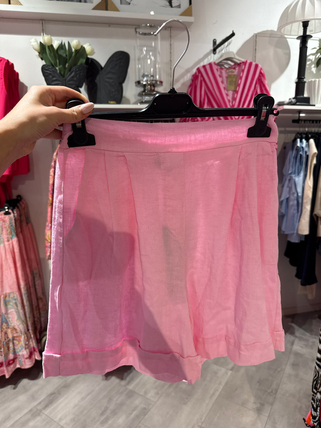 Anette linne shorts hot pink