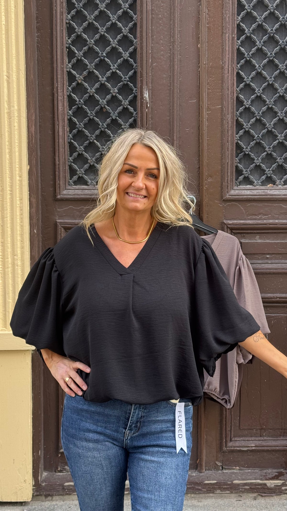 Wilma topp - svart