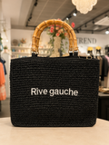 RIVE GAUCHE TOTE - BLACK