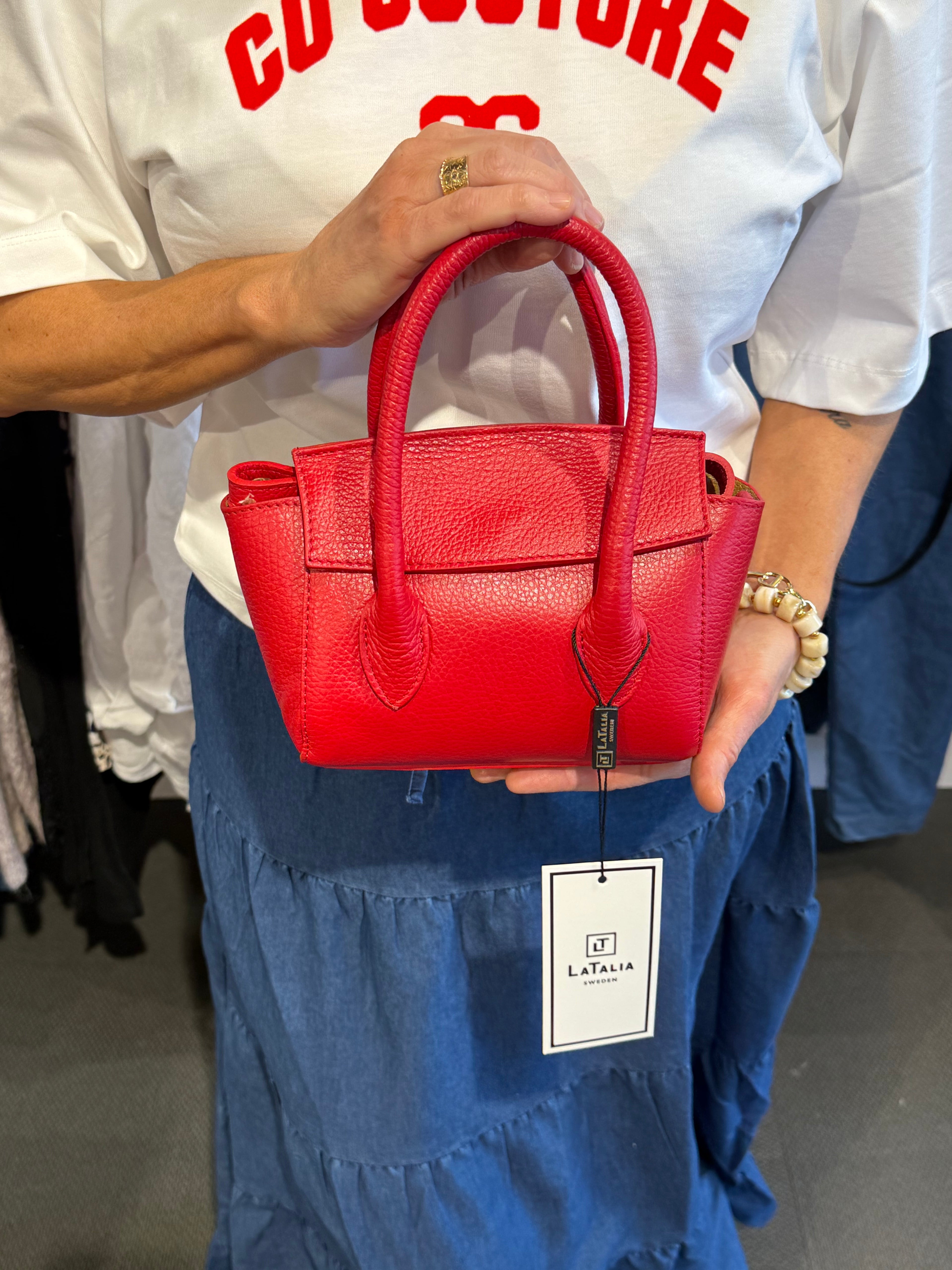 BAG "BARI" RED - LATALIA