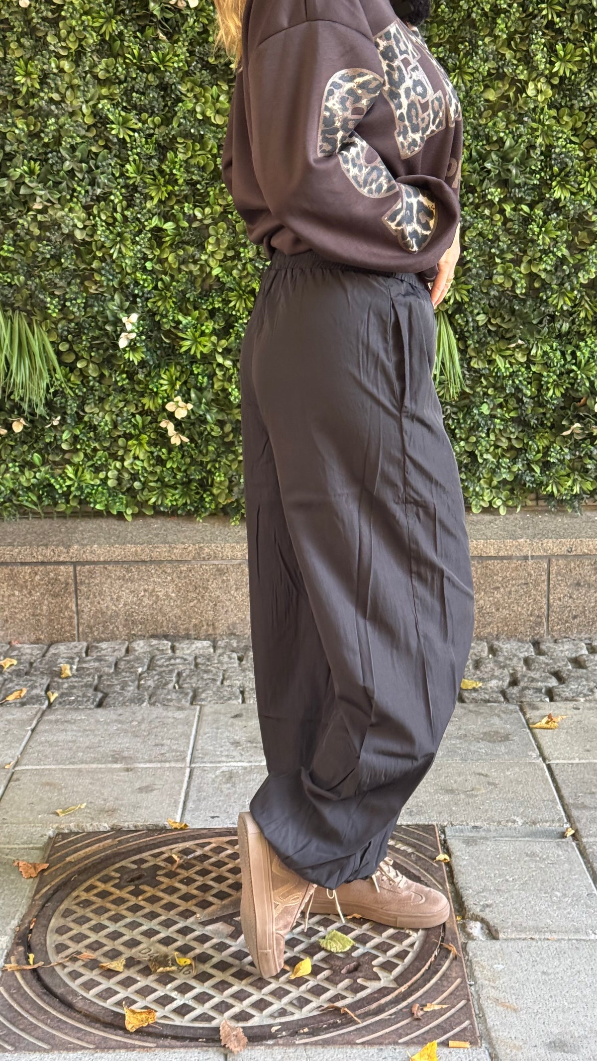 ByJadyn balloon pant - black