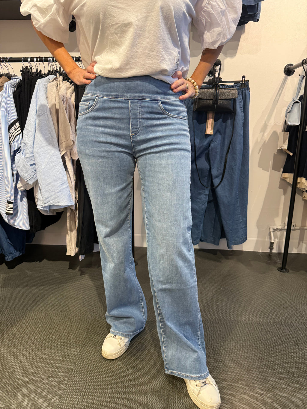 Jeans straight fit - medium wash