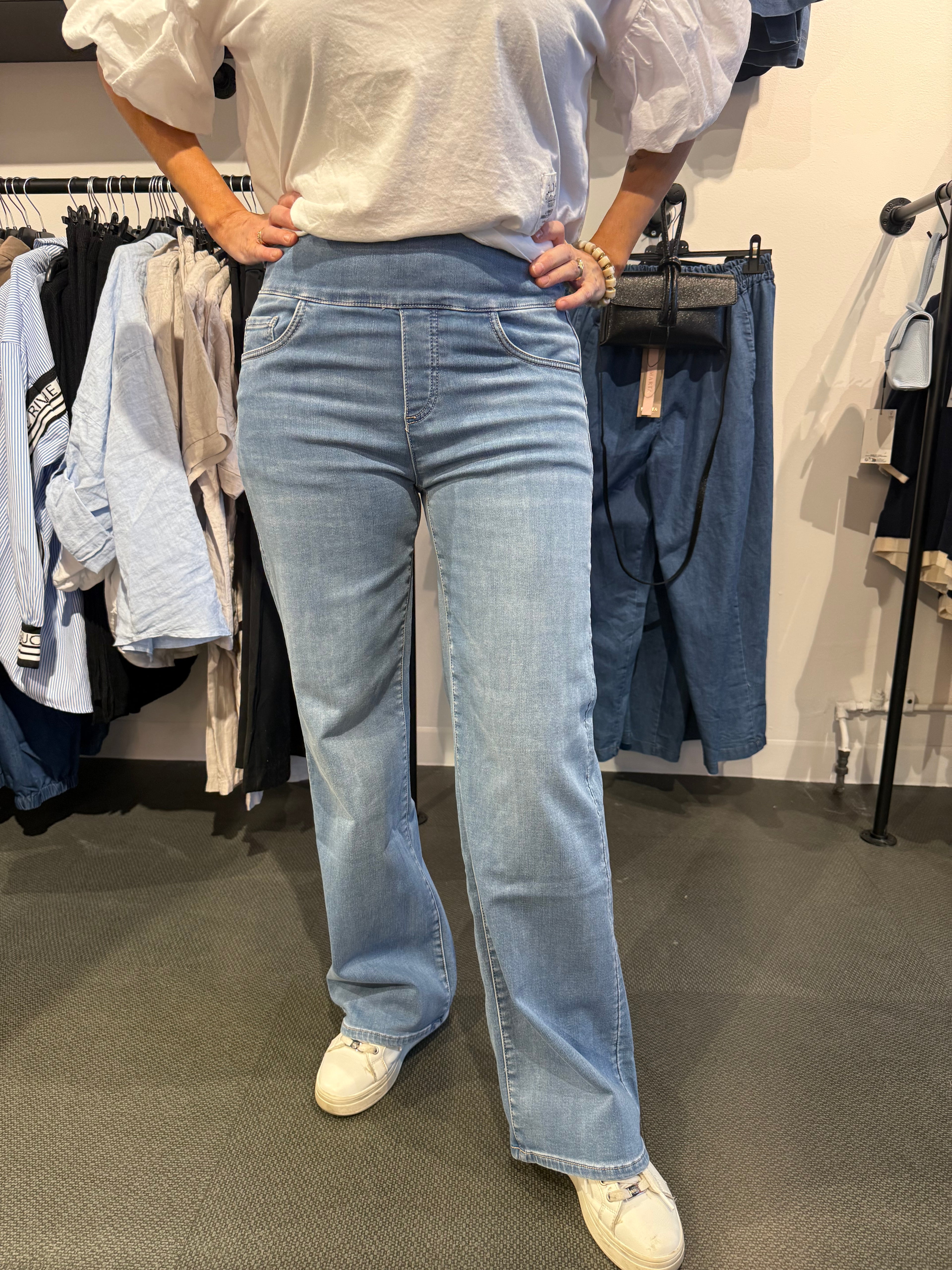 Jeans straight fit - medium wash