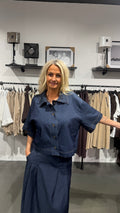 MdcBelisa Jacket - dark denim