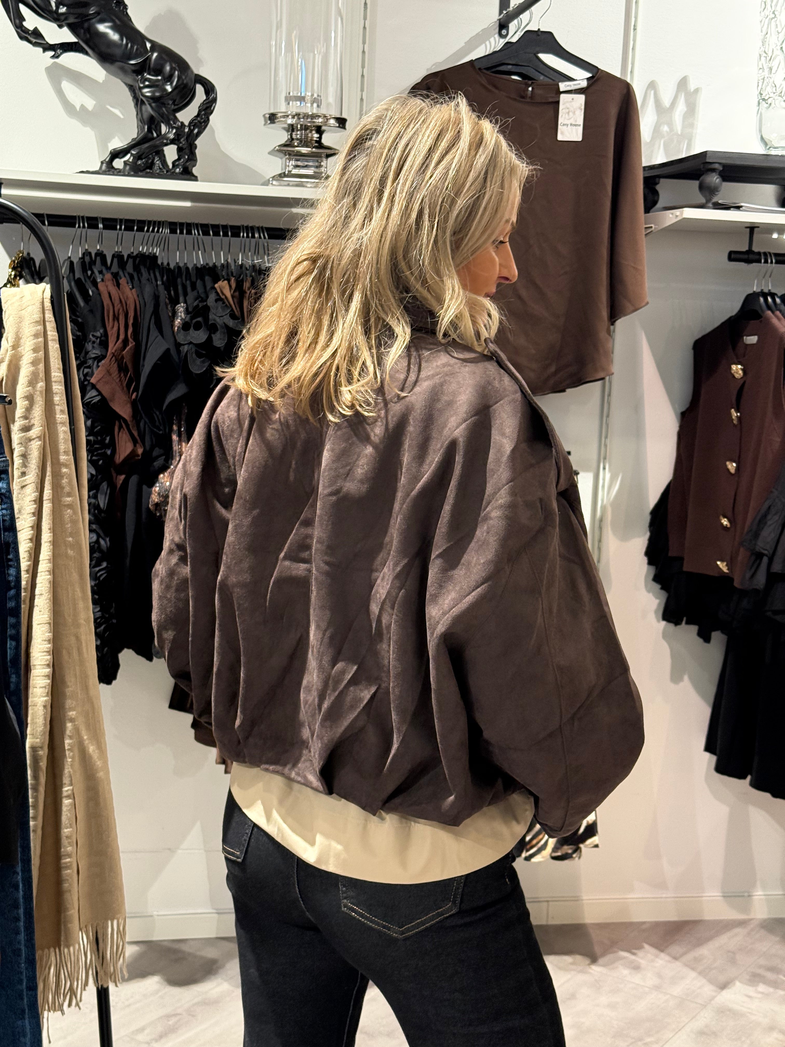 Bomber jacket Brown