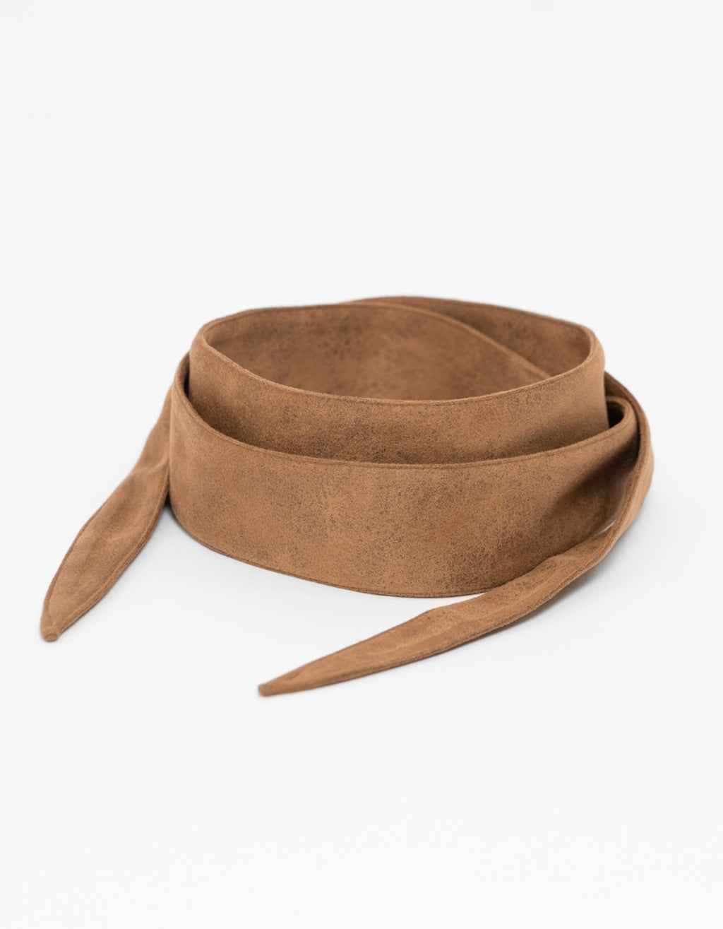 RAE SUEDE BELT COGNAC