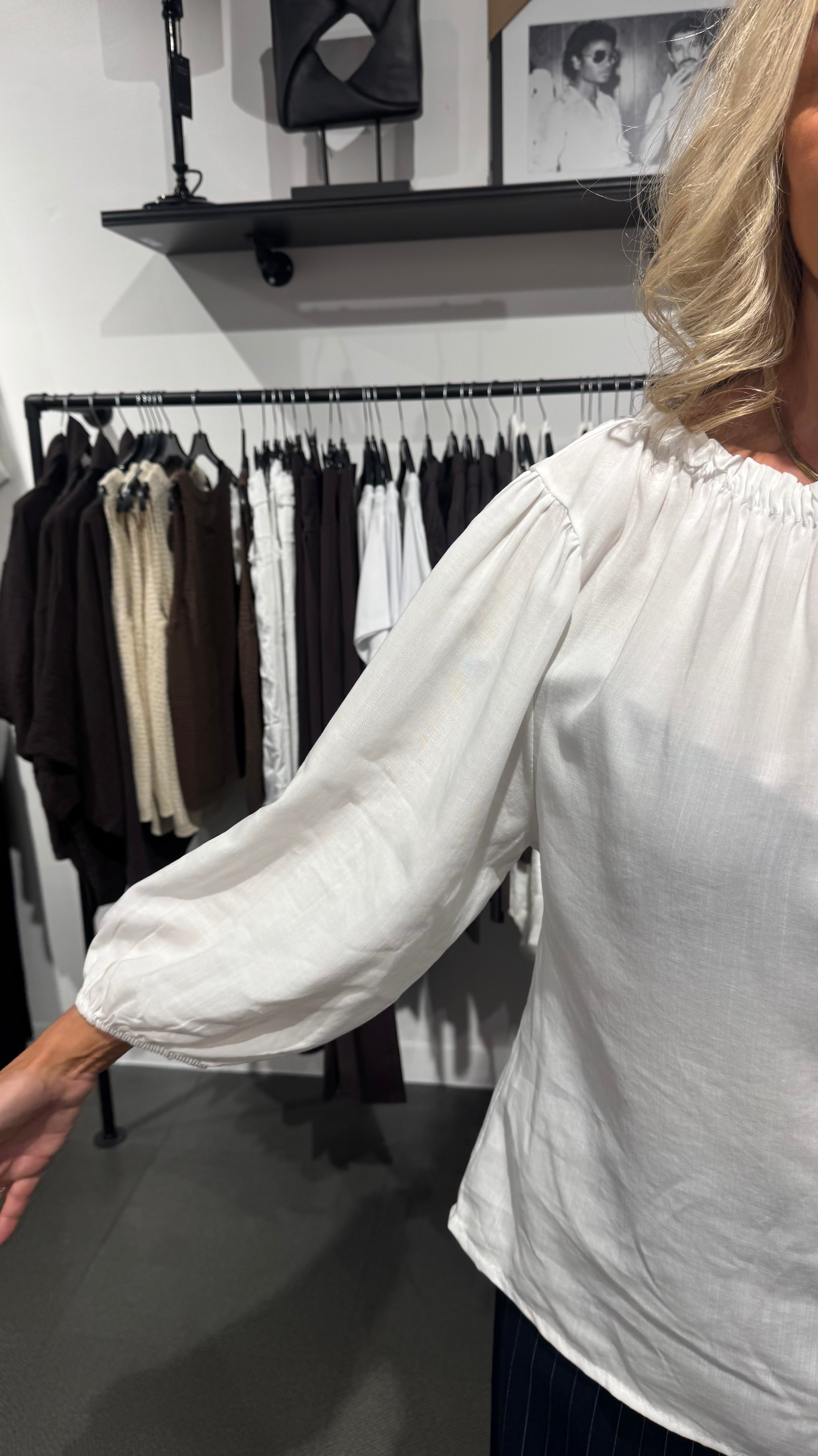 MdcJuniper Blouse - vit