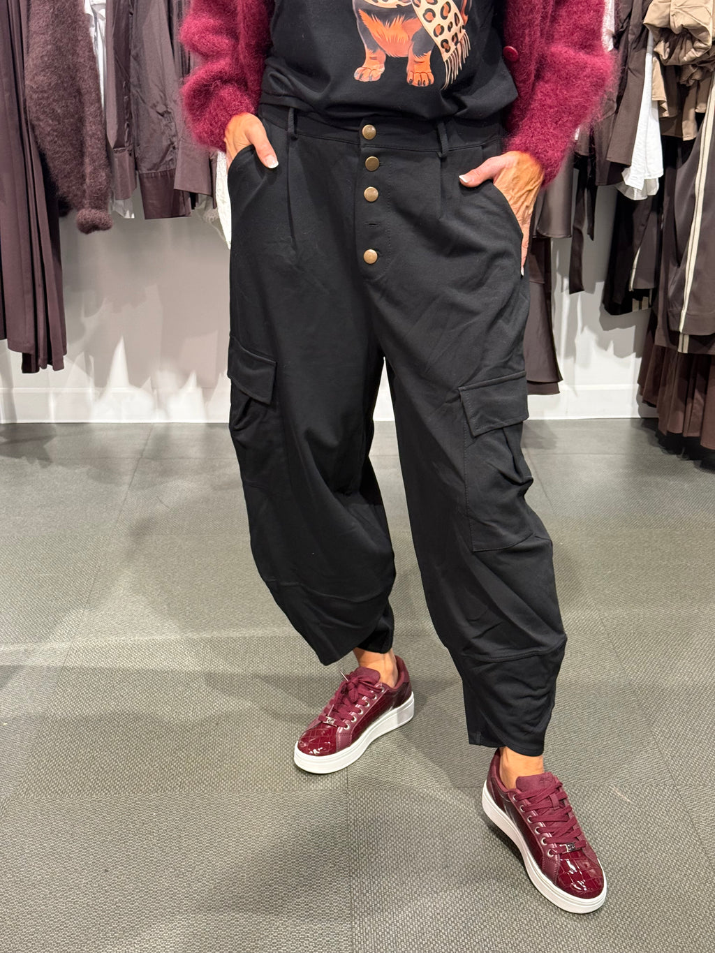 MdcAmalfi pant - black
