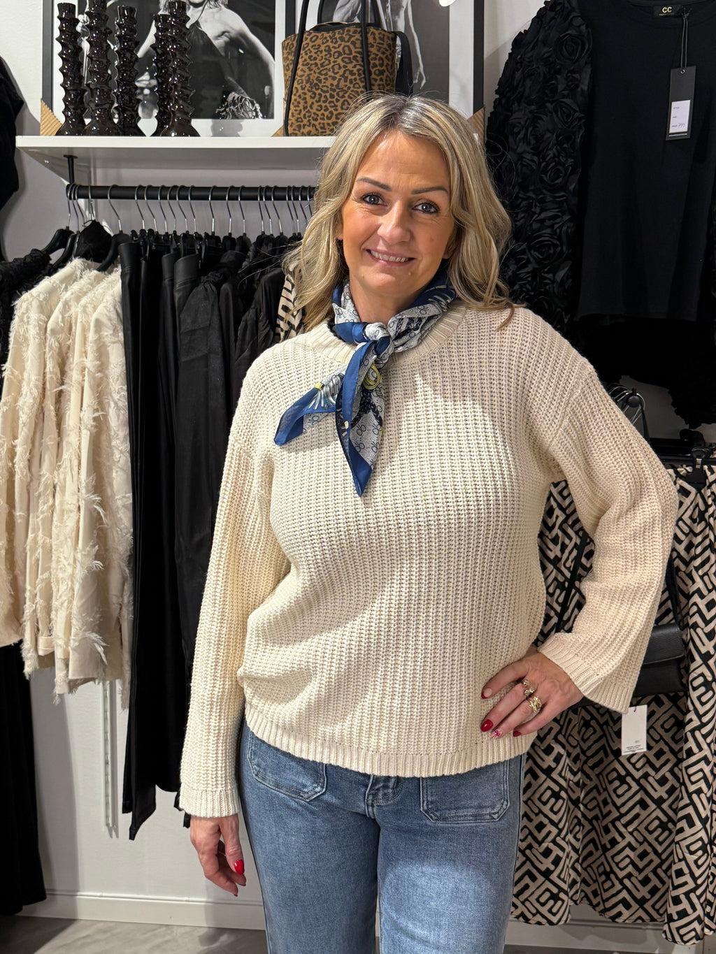 REMONE PULLOVER beige