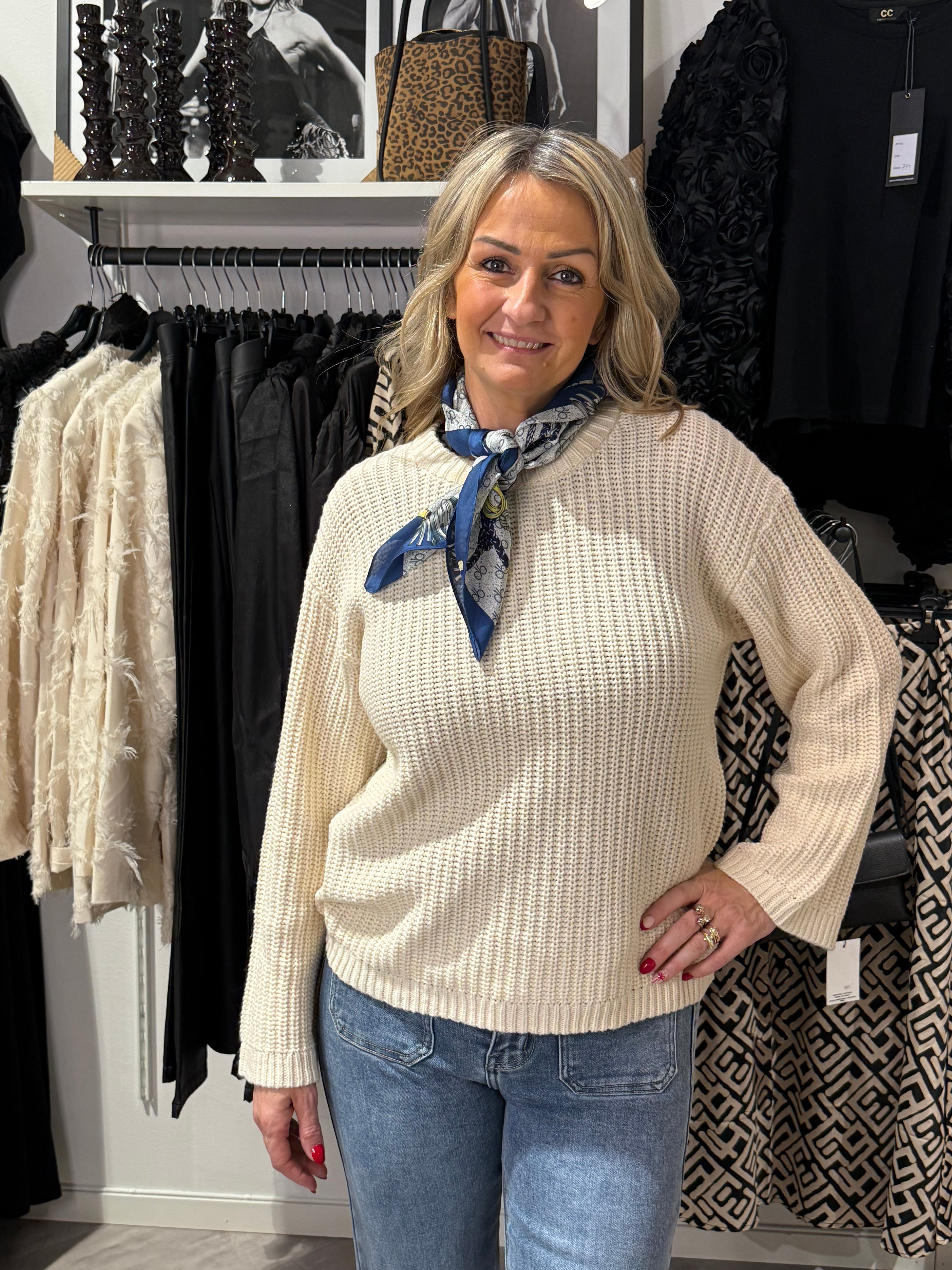 REMONE PULLOVER beige